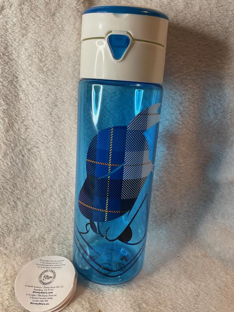 2016 Disney Water Bottle DONALD DUCK Plastic 9 1/2" tall BRAND NEW 海外 即決