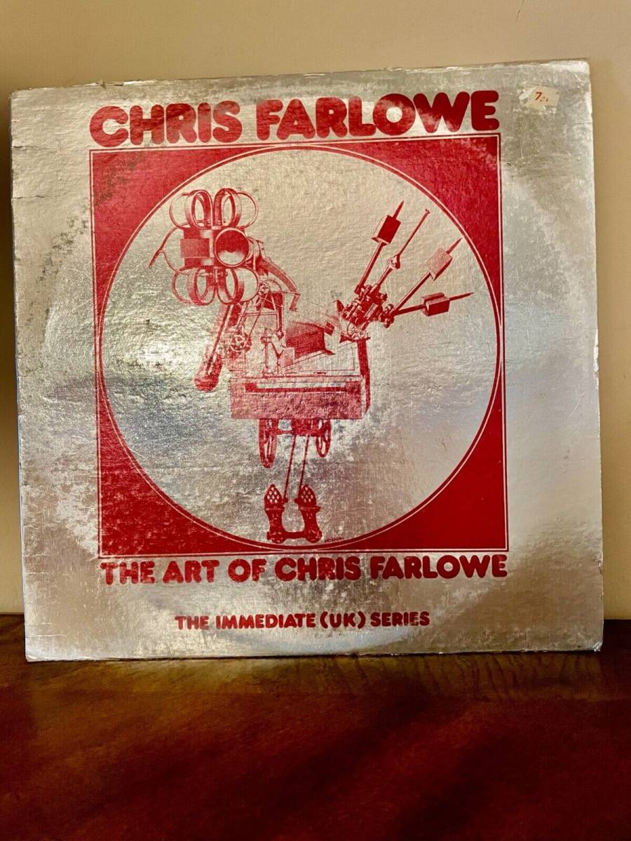 The Art Of Chris Farlowe-The Immediate (UK) Series LP (1968) レア Album Cover 海外 即決