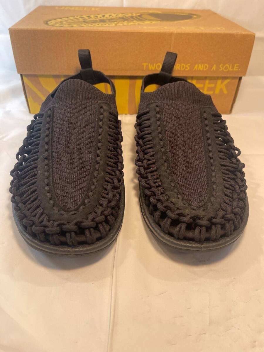Keen Uneek Evo Sandals ブラック size 7 新品 in box 海外 即決
