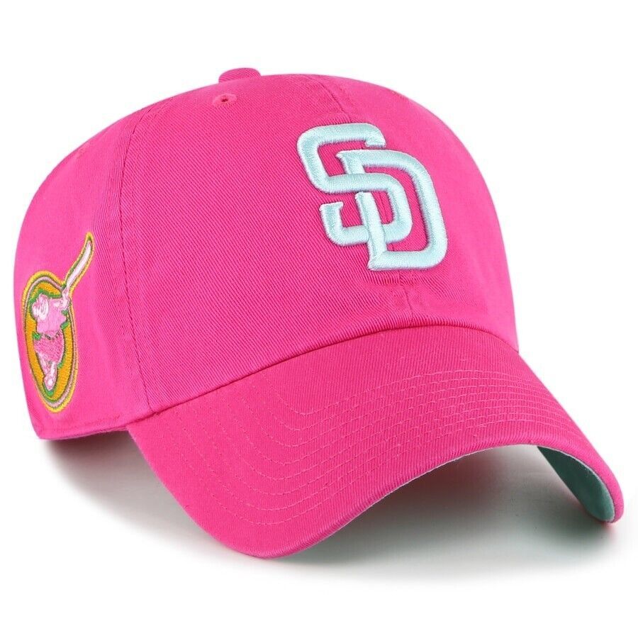 2022 MLB City Connect San Diego Padres Adjustable Hat '47 Clean Up Official 海外 即決