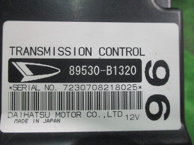 【A56057】◇bB QNC21 ミッションコンピューター 89530-B1320_画像2