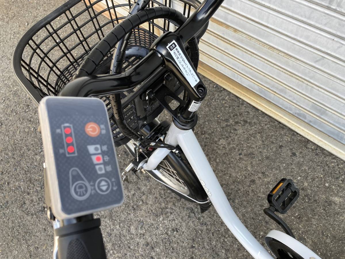 454k*[ beautiful goods ] kai howe Japan electric assist 3 wheel bicycle Ashiraku Petit BEPN18-IG.... small electromotive bicycle 18 -inch direct taking over [ Osaka ]