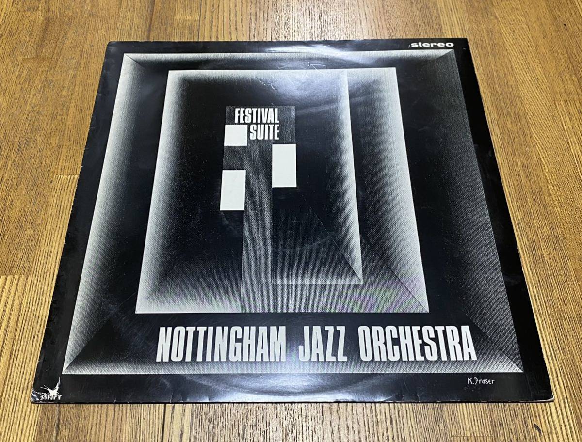 Jazzmanコンピにも収録された英国産ビッグバンド激レア盤/‘71 UK Swift自主盤/ Nottingham Jazz Orchestra [Festival Suite]/オルガンバー_画像2