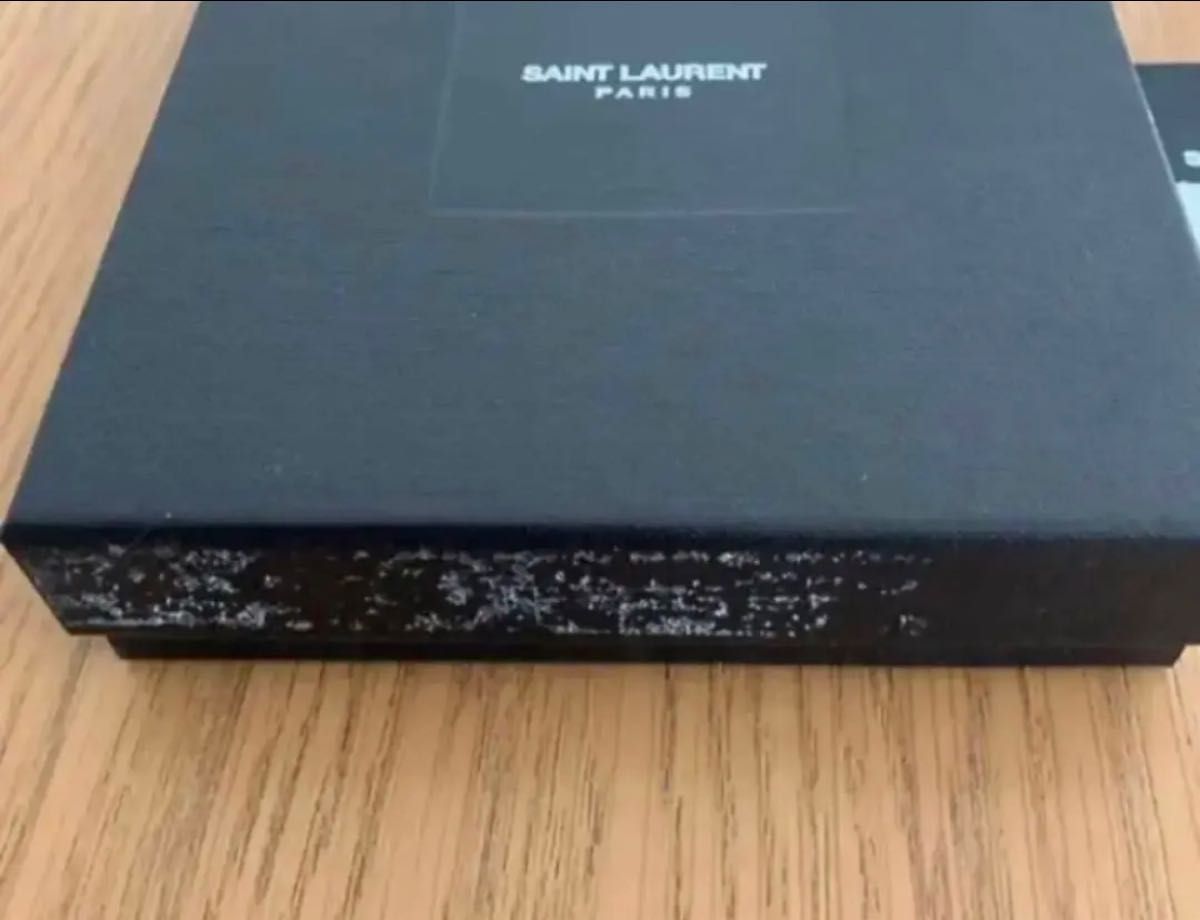 【SAINT LAURENT サンローラン】財布ブラック　カードケース　ウォレット 