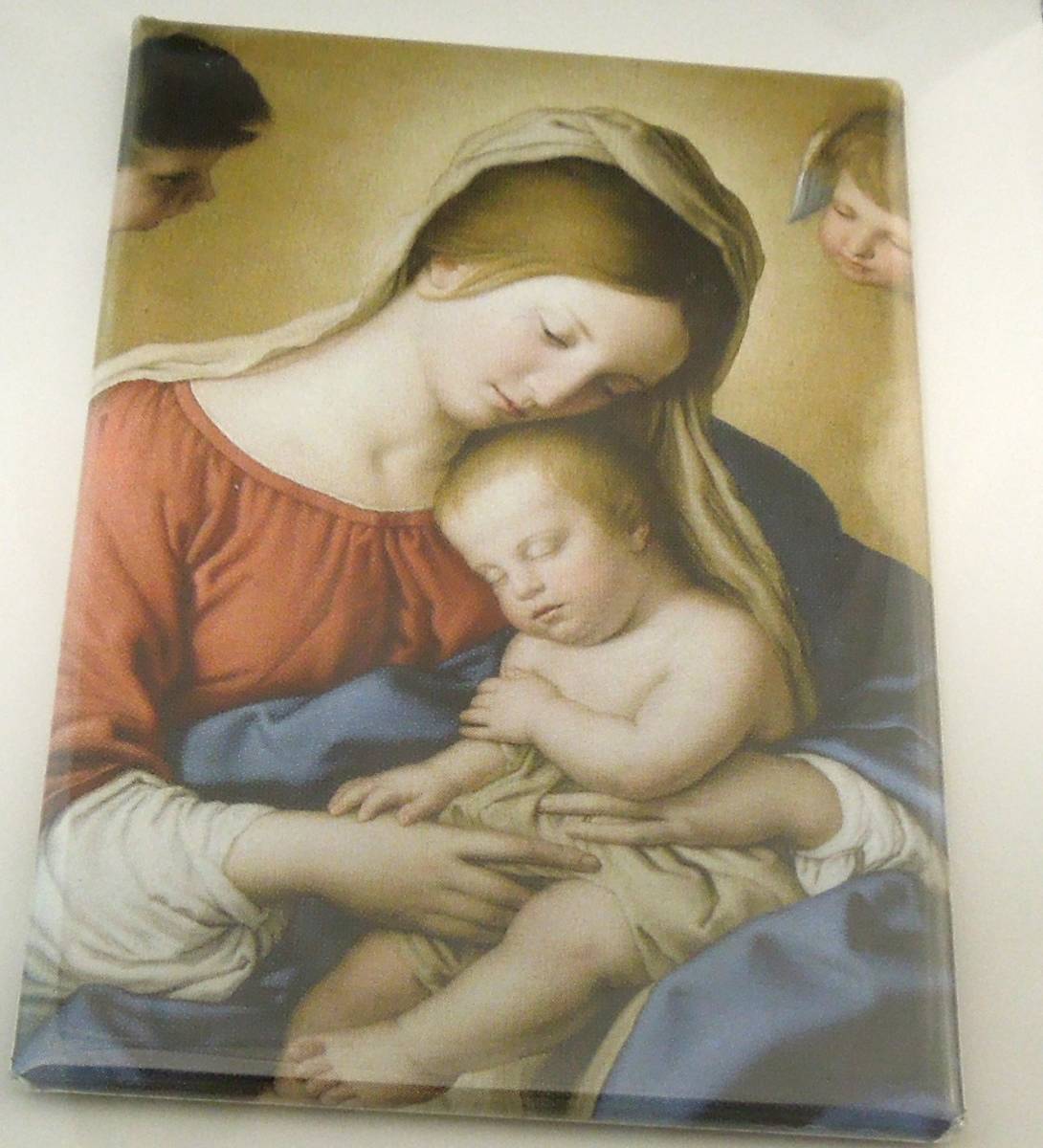 美術館グッズ マグネット 眠る幼子イエス〈部分〉（サッソフェラート 本名ジョヴァンニ・バッティスタ・サルヴィ）の画像1