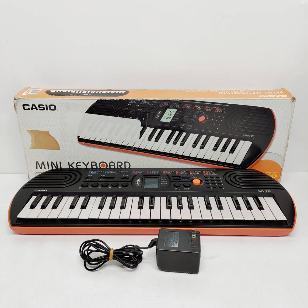 Yahoo!オークション - ○カシオ SA-76 44ミニ鍵盤 電子キーボード CAS...
