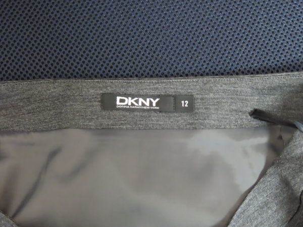 ☆【美品】DKNY　ダナキャランニューヨーク　ウールスカート　１２_画像3