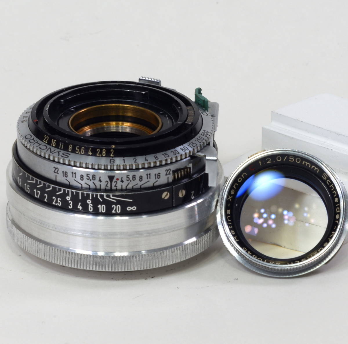 Kodak Retina-Xenon C 50mm f/2 L39マウント改造