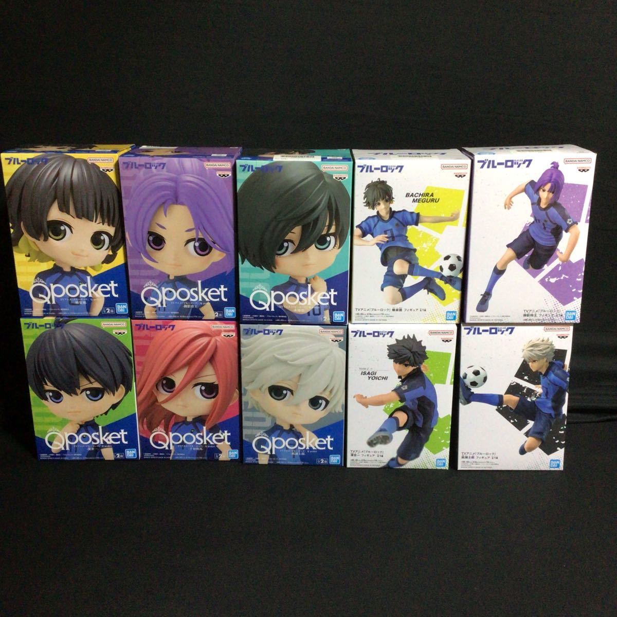 ブルーロック プライズ フィギュア 10個 まとめ売り qposket 潔世一 蜂 ...