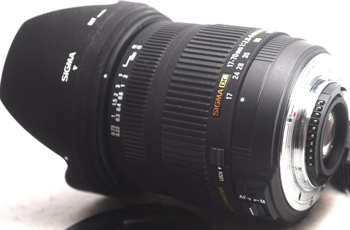 ★新品級！★SIGMAシグマ 17-70mm F2.8-4 DC MACRO OS HSM Nikon C217_画像8