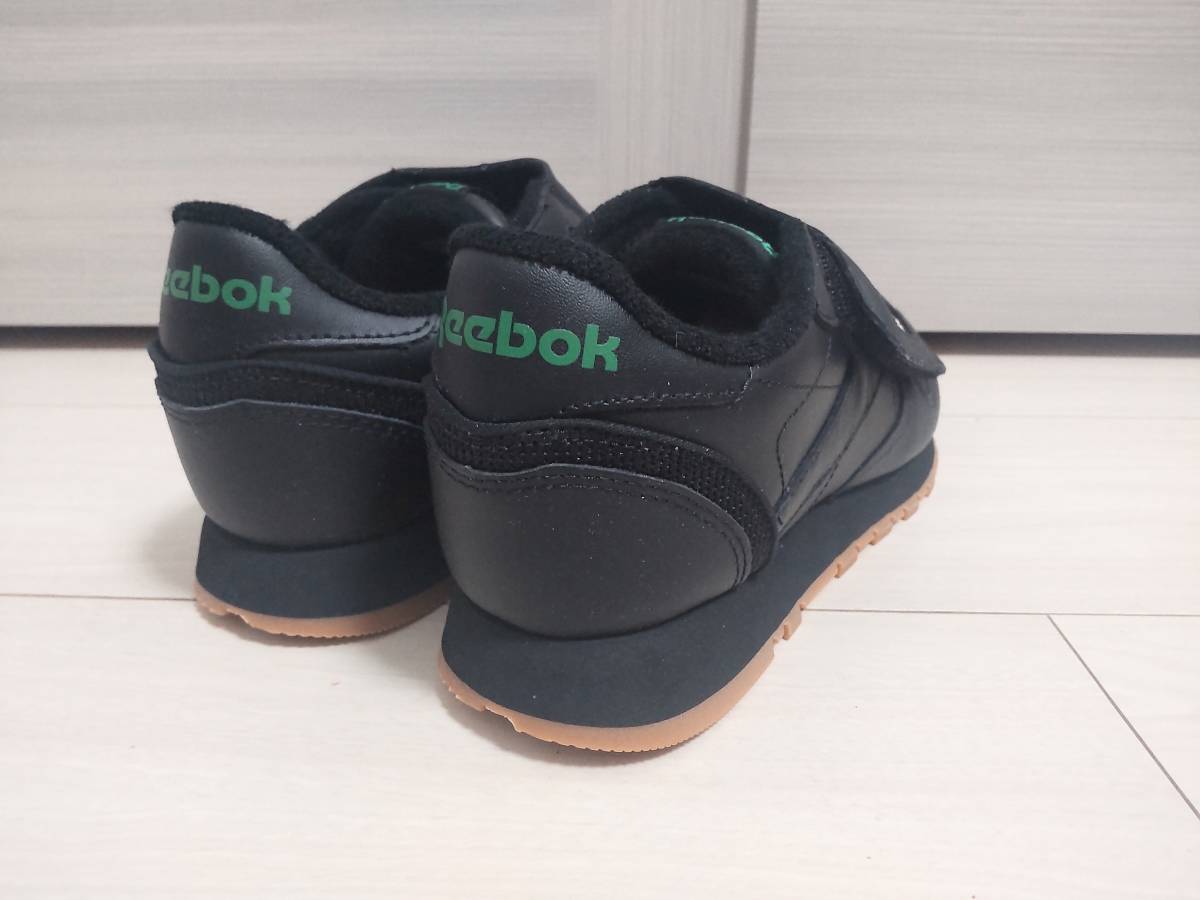 * новый товар Reebok REEBOK кожа спортивные туфли *CL LEATHER STOMPER * Classic кожа серии * чёрный цвет 