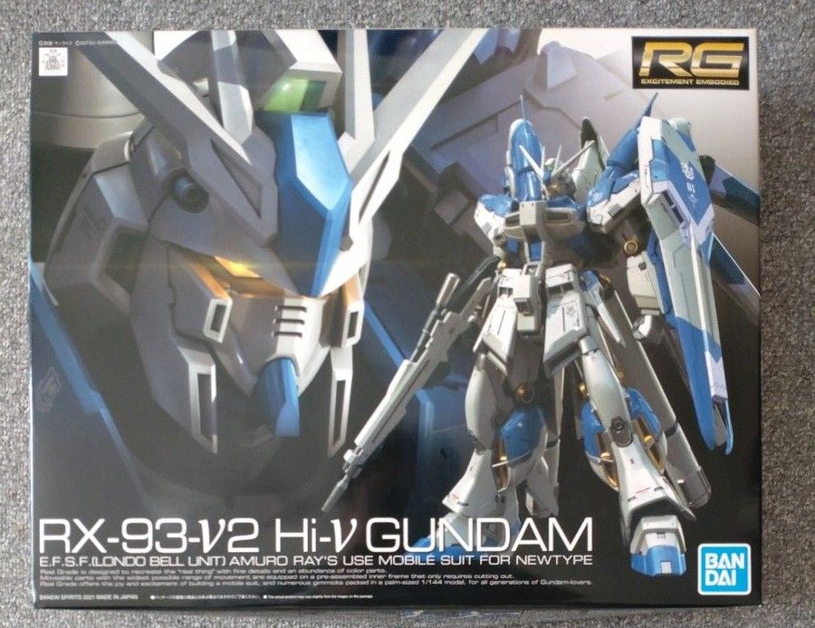 RG Hi-νガンダム　　RG νガンダム　クリアカラー　初回限定パッケージ　未組立　２体セット