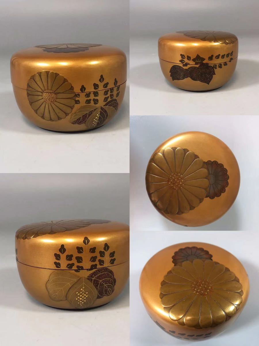 棗(なつめ) 金蒔絵 茶道具 - 通販 - rodadeouro.com.br