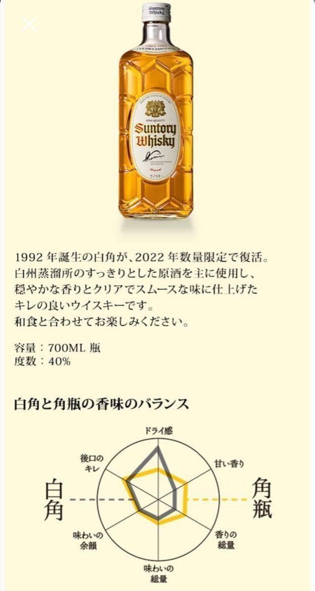 サントリーウイスキー 角瓶700㎖✖︎12本-