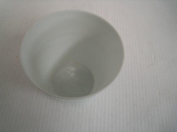 未使用　陶器 たち吉　カップ　タンブラー　薄いグリーン　サイズ：外径9×H9.5㎝　/19N3.16-28_画像3