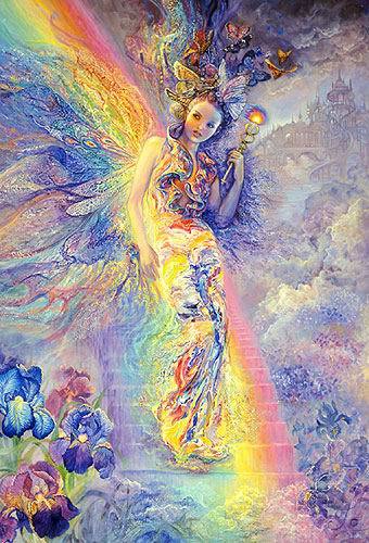 31-336 廃盤 1000ピース ジグソーパズル Josephine Wall ジョセフィン ウォール 虹の女神