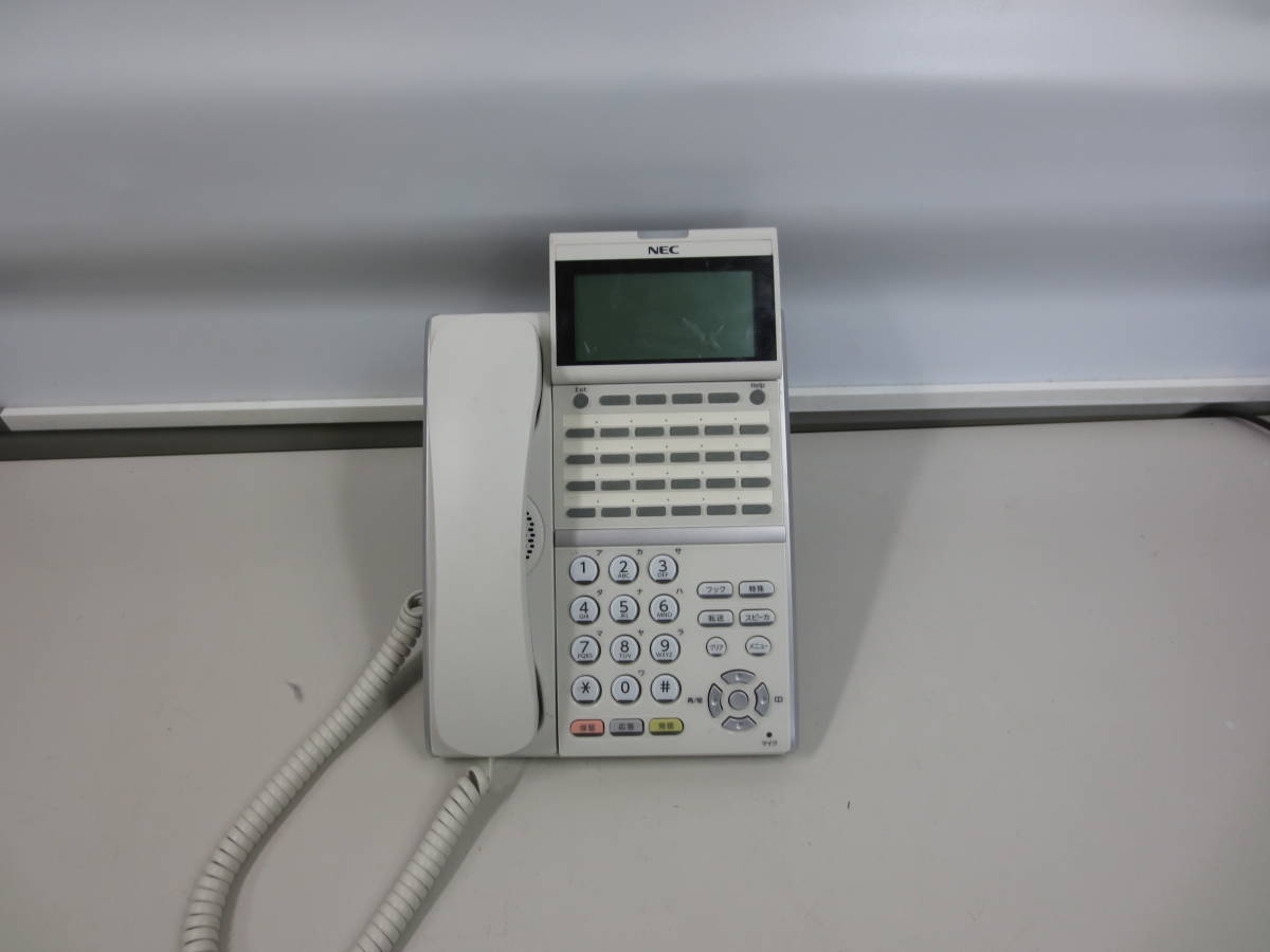 ▲▽NEC24ボタンIP標準電話機 ITZ-24D-2D(WH)TEL領収書可1△▼_画像1