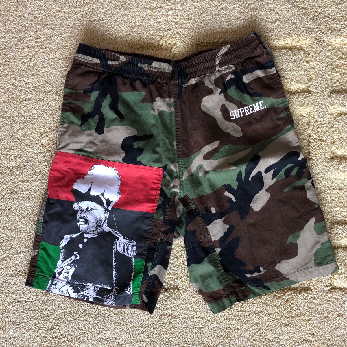 14SS Supreme Garvey Short 迷彩 窪塚洋介 Wiz Khalifa 着用 ショーツ ハーフパンツ カモフラ シュプリーム 短パン パンツ_画像2