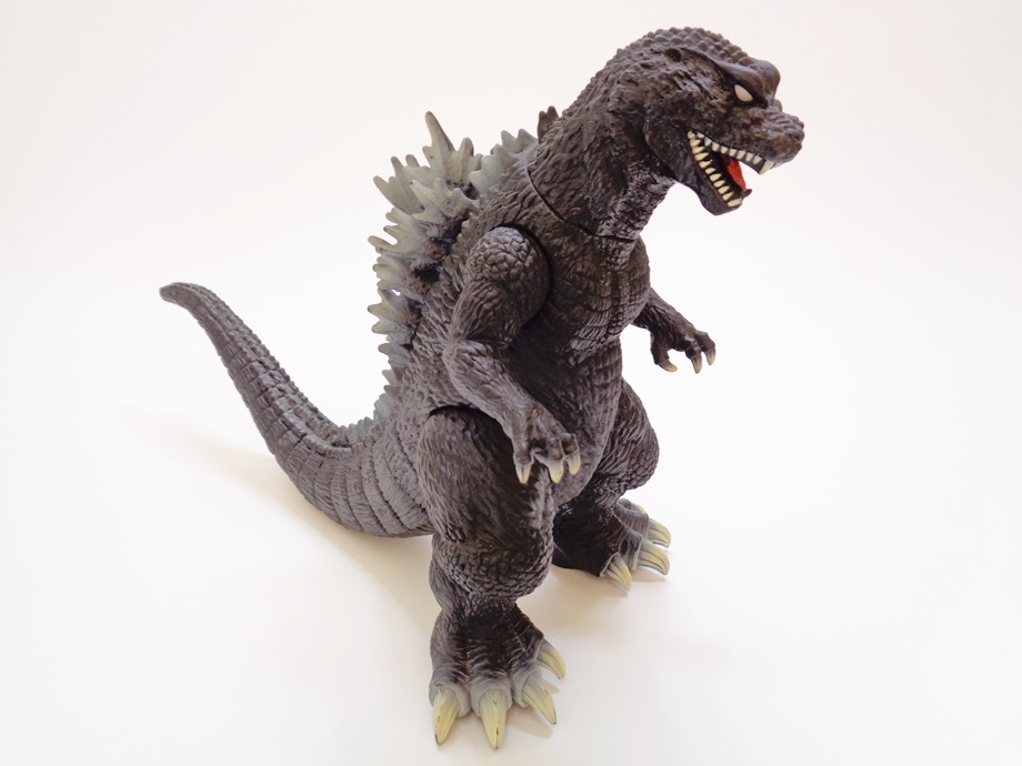 ゴジラ フィギュア ソフビ 全長約33cm 全高約21cm 全幅約14.5cm BANDAI
