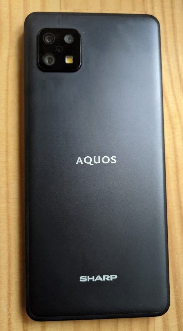 恵みの時 AQUOS zero6 SHG04 ブラック SIMフリー 動作確認済みの美品!