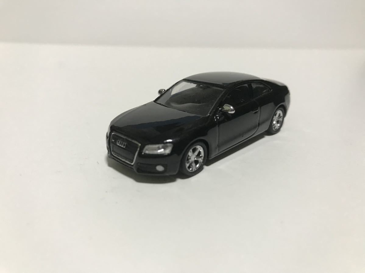 京商 1/64 アウディ A5 ブラック カスタム 改造品 ミニカー ルース Audi KYOSHO 1:64 トミカ ホットウィール_画像1