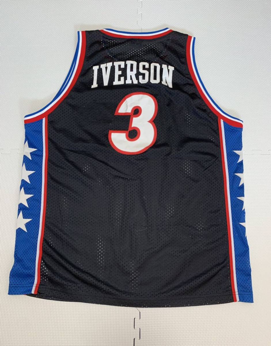 ★NIKE　ナイキ　76ers SIXERS IVERSON アイバーソン　ユニフォーム_画像3