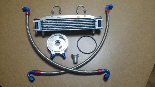 アールズ オイルクーラー 9段 cb750f rc04 アールズ オイルクーラー 9段 cb750f rc04