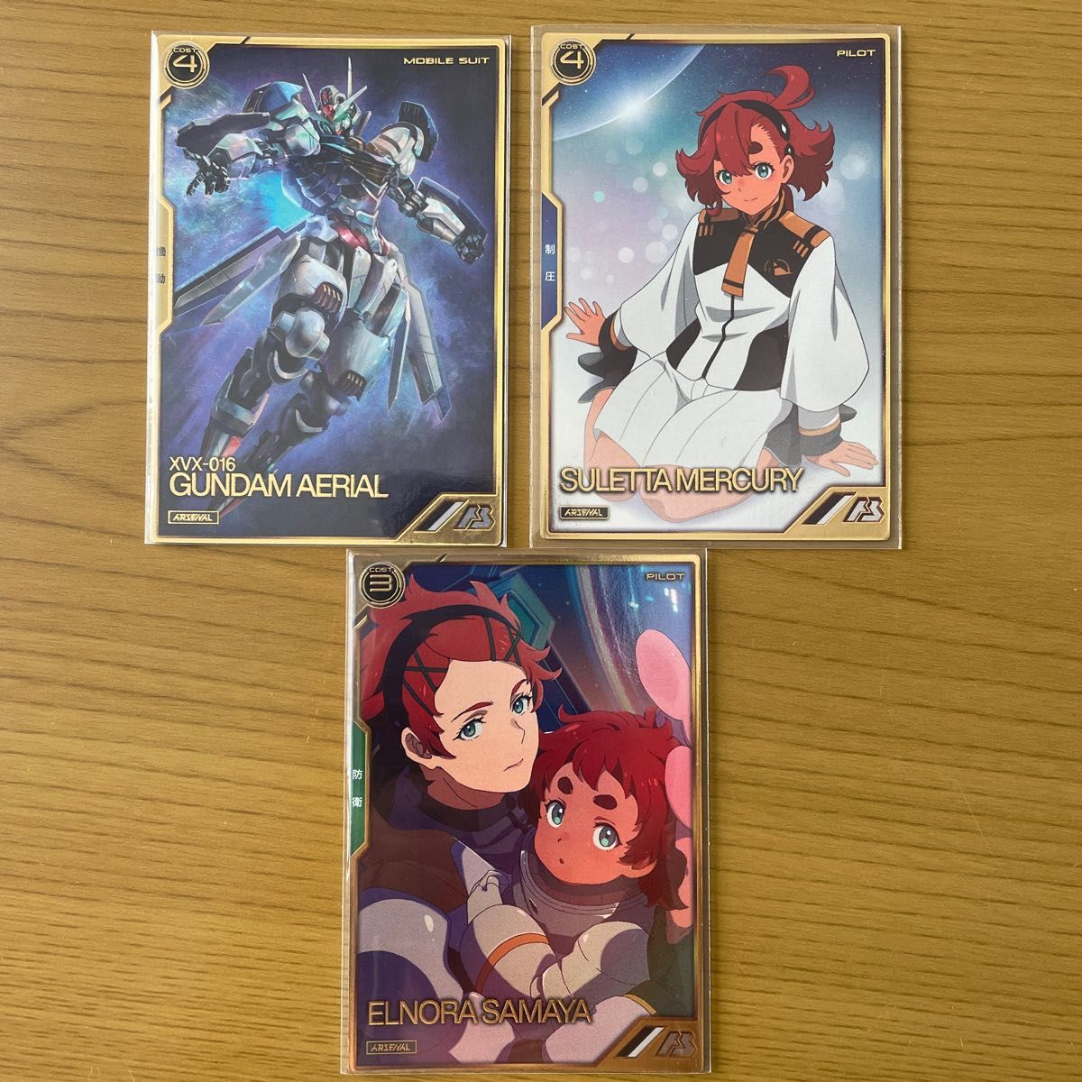 ガンダムエアリアル スレッタ・マーキュリー エルノラ・サマヤ A ガンダムエアリアル スレッタ・マーキュリー エルノラ・サマヤ A
