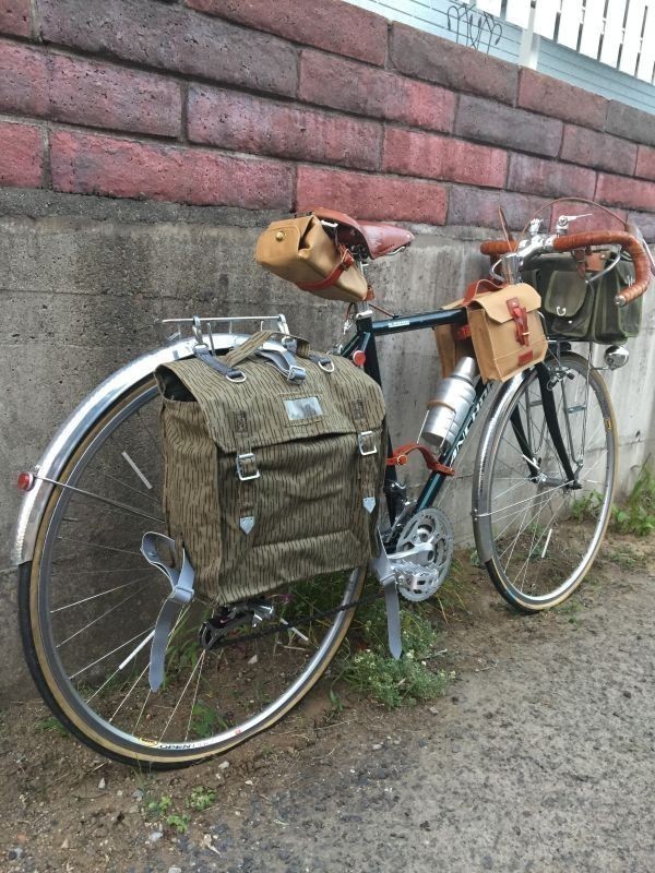  waterproof bicycle road bike pannier saddle front rear sidebag carrier Ostrich oruto Lee b rucksack wheel line bicycle travel bag 2CC