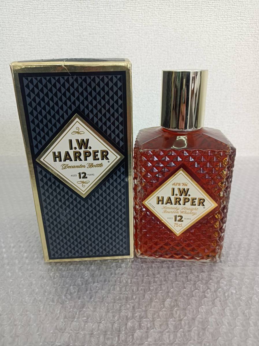 ヤフオク! - 新品未開栓☆/I.W.HARPER/IWハーパー/12年/...