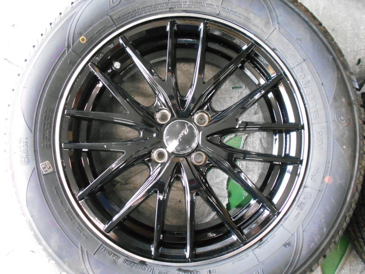 ●●2303-208 未使用展示品！ プレシャス Precious AST M1 軽量 6J 16in +45 PCD100 ブラック DURATURN 205/65R16 4本set ライズ ロッキーの画像5