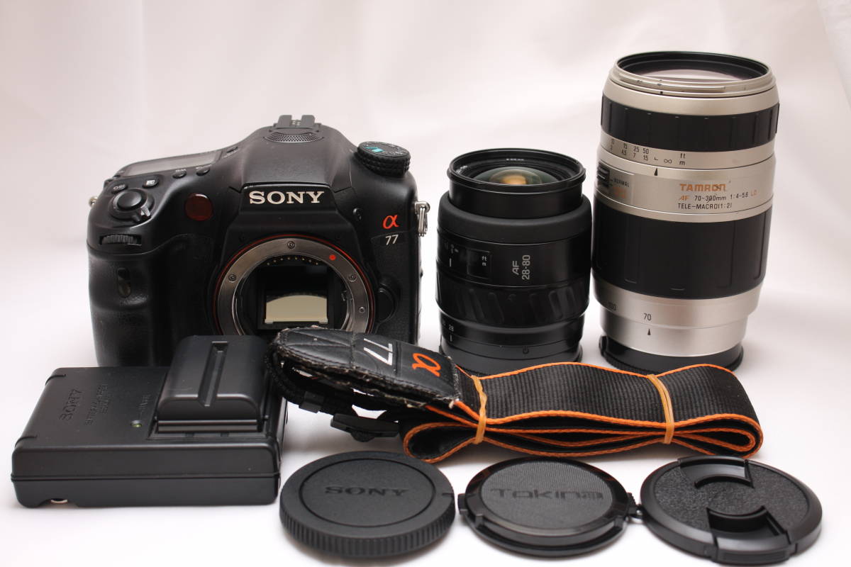 ソニー Sony α77 Wレンズセット#29 hkrhc.ac.in
