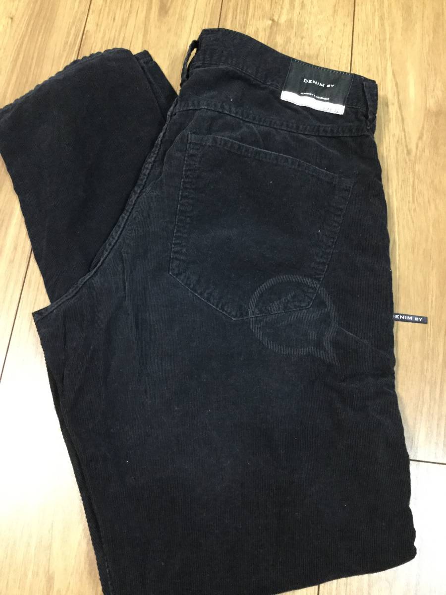 バンキッシ DENIM BY VANQUISH & FLAGMENT テーパードダメージ