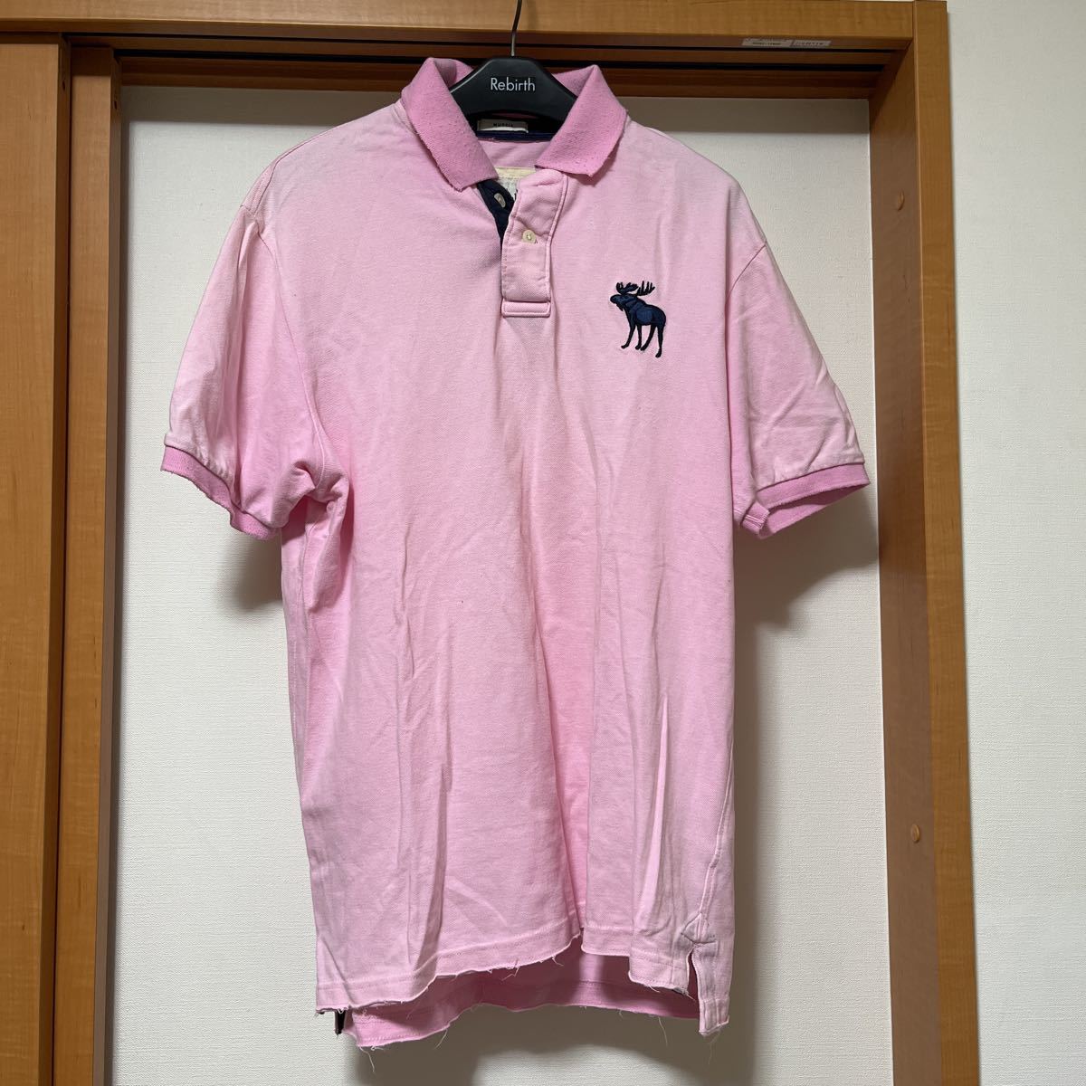 Abercrombie&Fitch рубашка-поло с коротким рукавом XL
