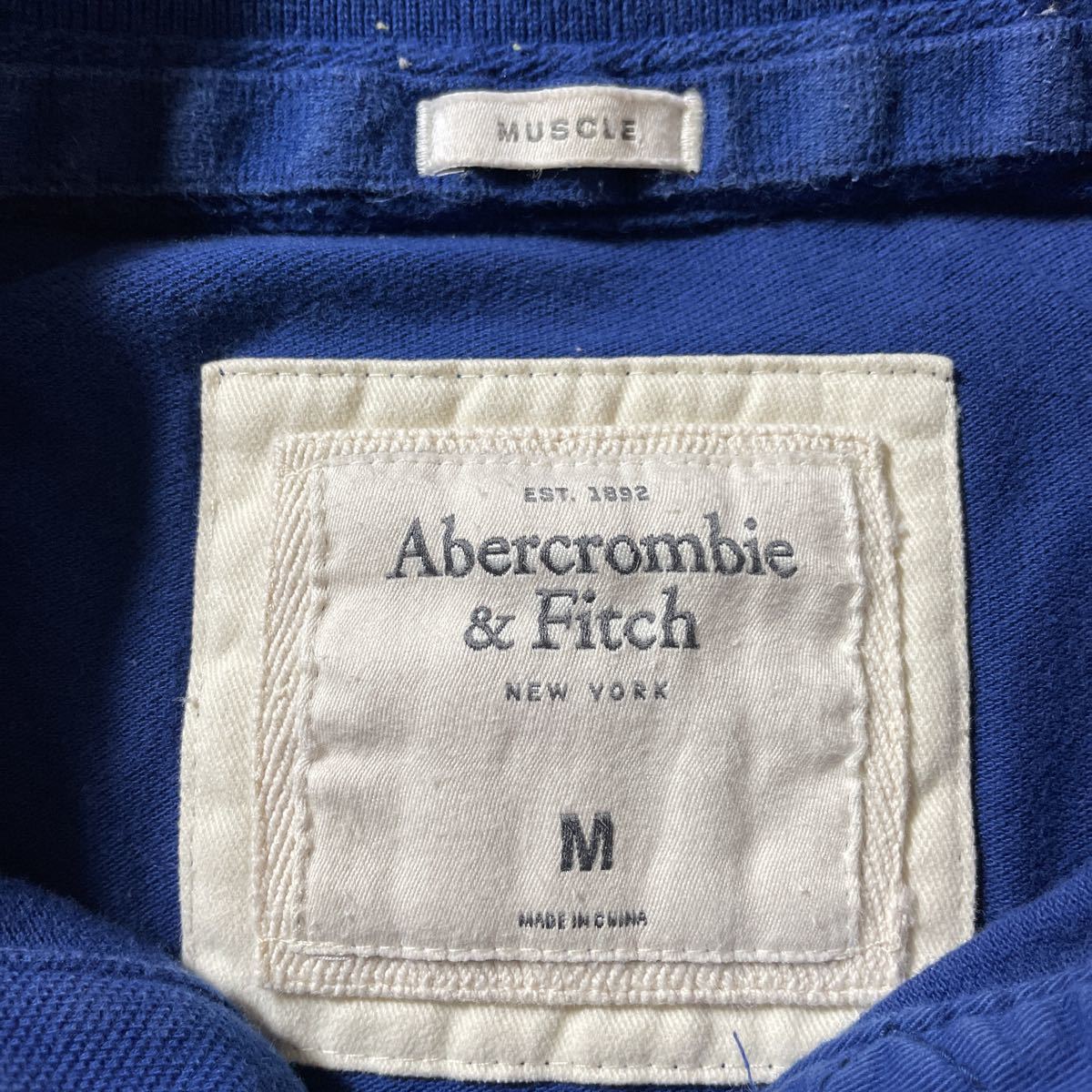 Abercrombie&Fitch 半袖 ポロシャツ M_画像3