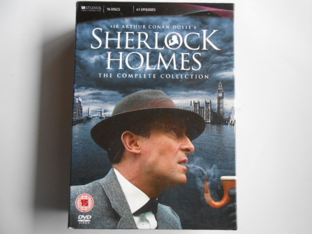 ■送料無料▲輸入版 再生確認DVD★美品◆[Sherlock Holmes▲シャーロックホームズ コンプリート(ディスク16枚)]◆の画像1
