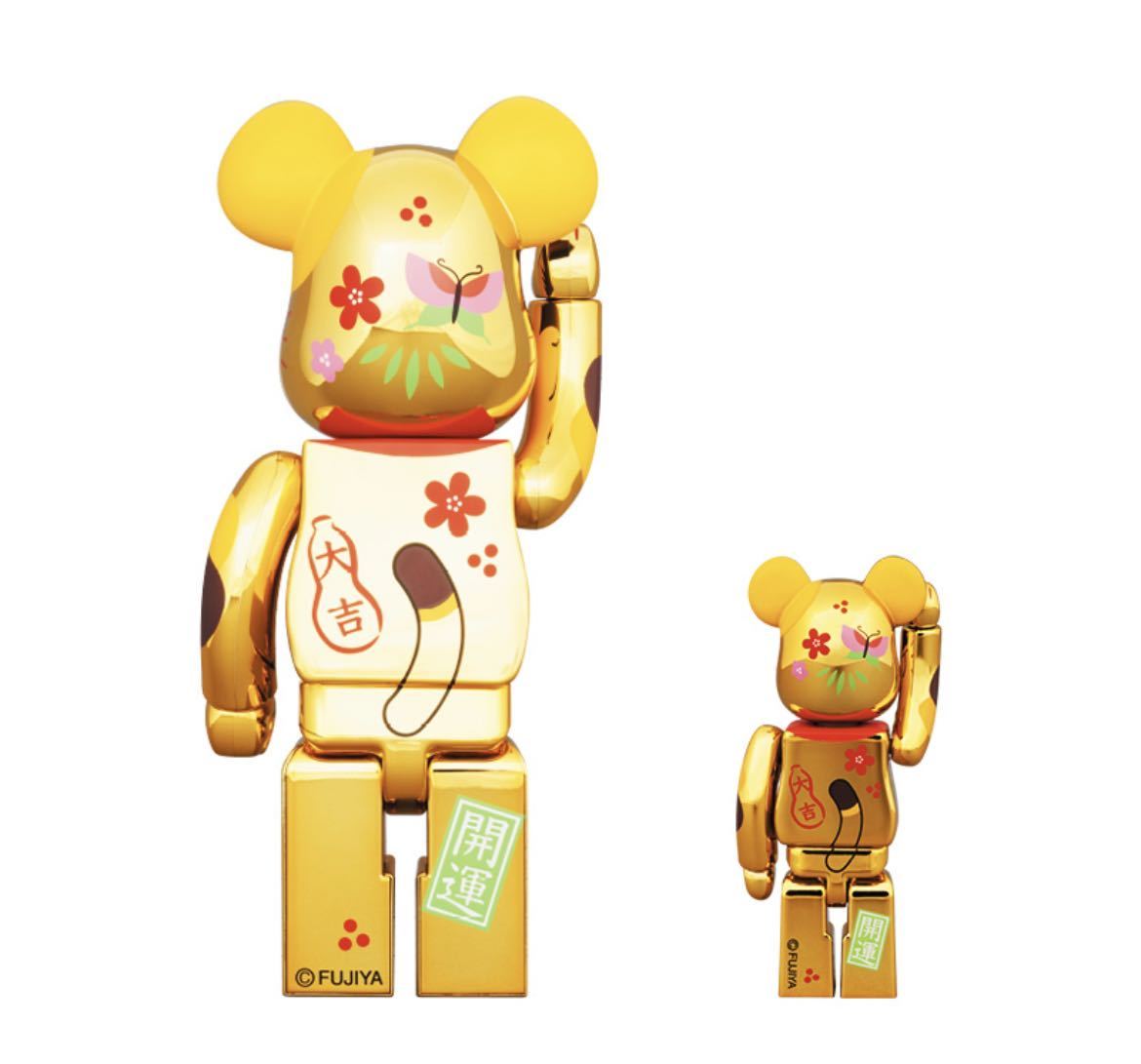 BE@RBRICK 招き猫 ペコちゃん 福 100% & 400% | softoptions.net