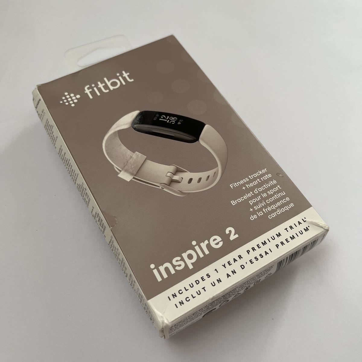 Fitbit InspireHR フィットネストラッカー Black L Sサイズ FB413BKBK