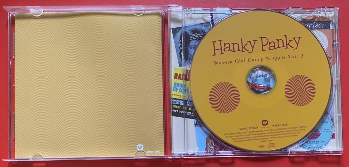 【美品CD】ワーナー・ガール・グループ・ナゲッツ「Warner Girl Group Nuggets Vol.2 Hanky Panky」 [12211056]_画像4