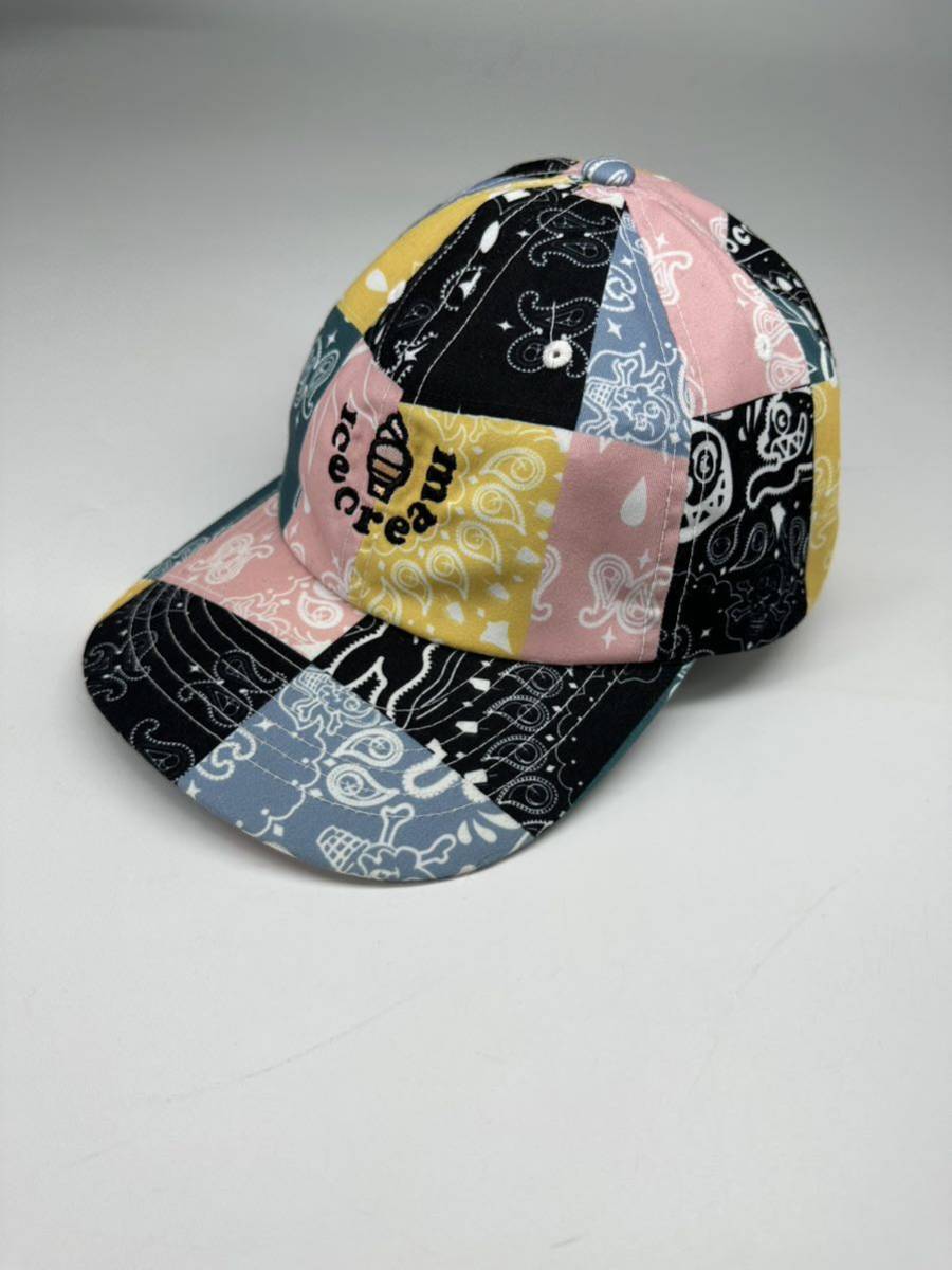 希少/美品/ice cream /ペイズリー パッチワーク キャップ/アイスクリーム/BBC BILLIONAIRE BOYS CLUB ビリオネアボーイズクラブ APE NIGO_画像1