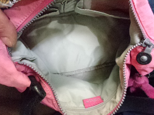  Kipling рука сумка "Boston bag" розовый 