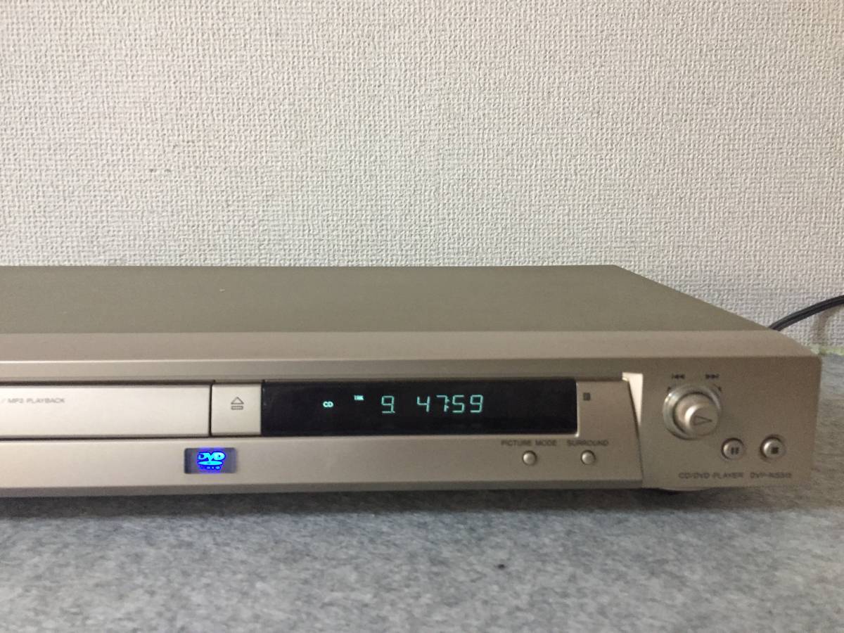 [ used . excellent level ] SONY CD/DVD player DVP-NS515 remote control / manual attaching . operation goods 