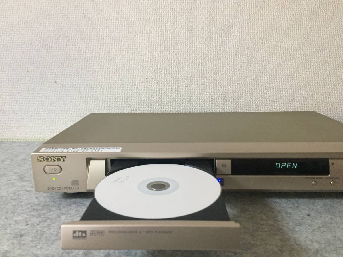 [ used . excellent level ] SONY CD/DVD player DVP-NS515 remote control / manual attaching . operation goods 