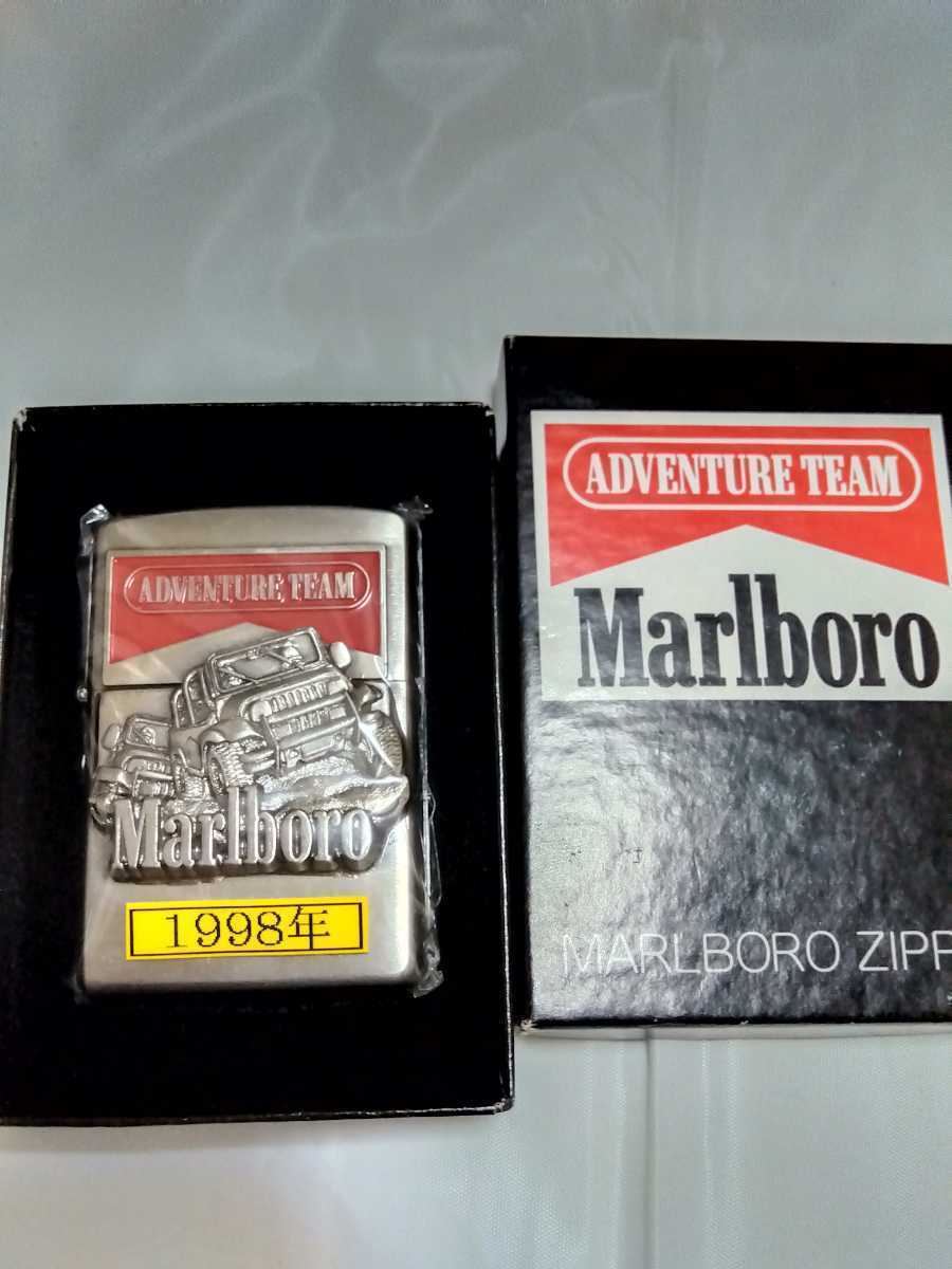 zippo マルボロ アドベンチャーチーム 1998年製 デットストック未使用