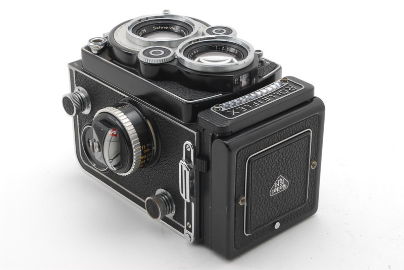 [AB-品] ROLLEIFLEX 3.5F ホワイトフェイス＊Xenotar 75mm F3.5＊メーター動作＊ローライフレックス＊10979