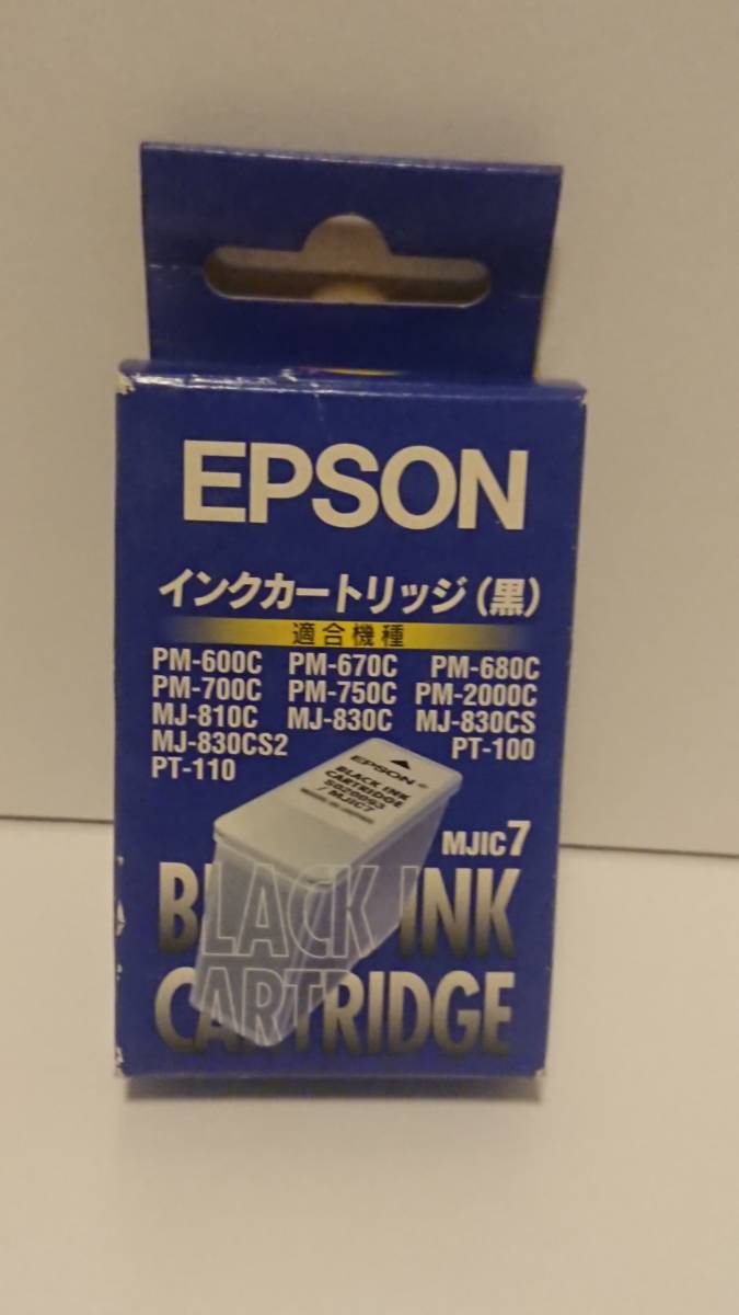 新品 エプソン プリンター 純正インクカードリッジ 黒 MJIC7