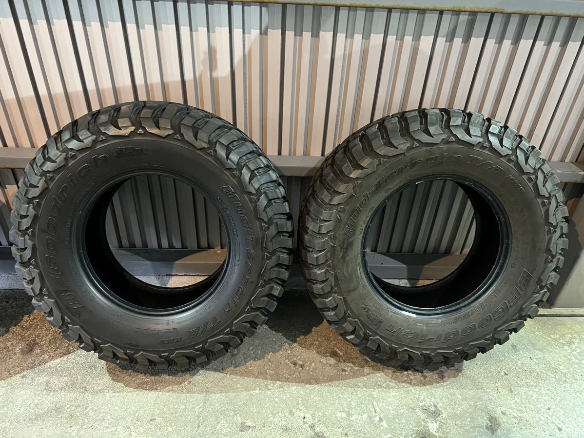 グッドリッチ KM3 265/75R16 2本 マッド バリ溝 ヒビ無し 北海道-