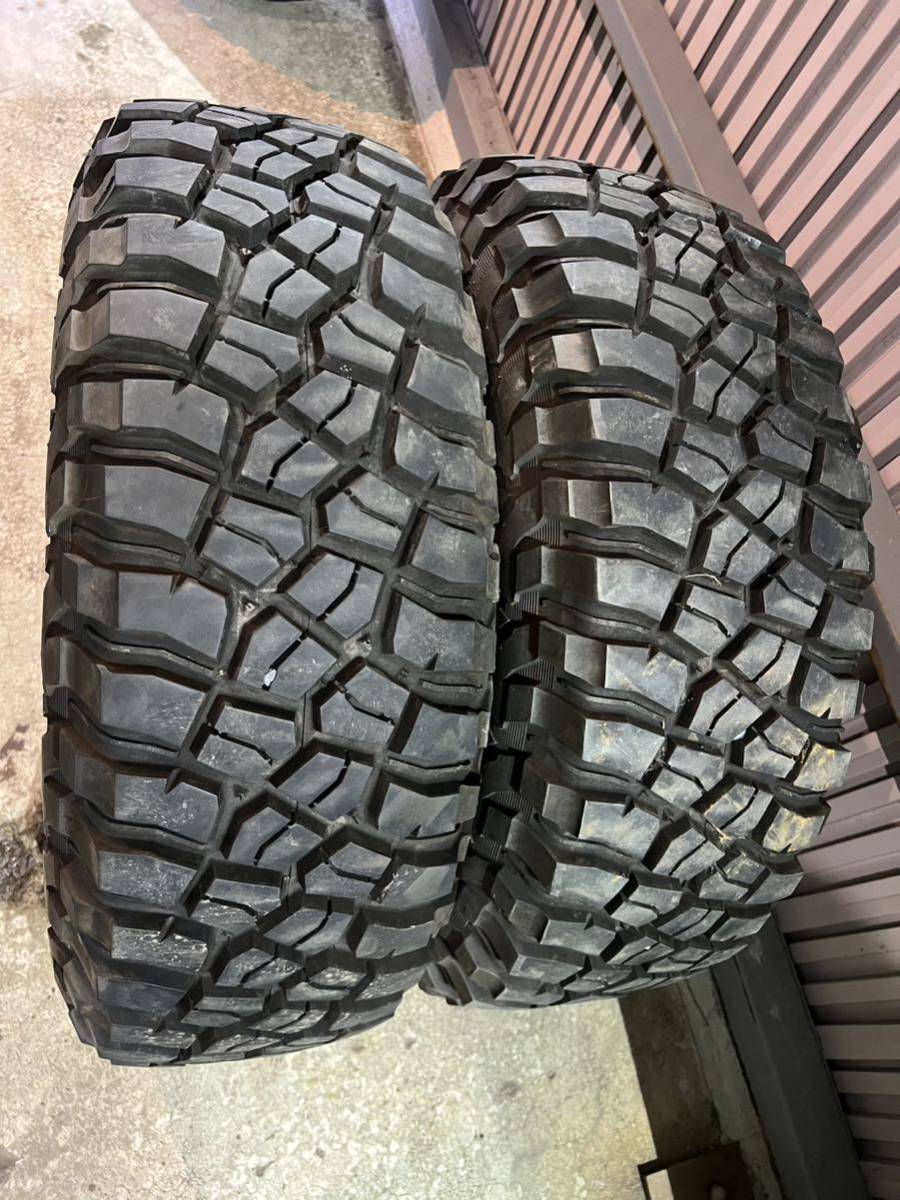 グッドリッチ KM3 265/75R16 2本 マッドタイヤ バリ溝 ヒビなし 北海道
