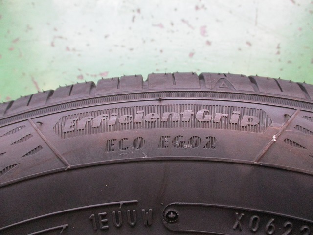 GOODYEAR EfficientGrip ECO EG02 165/70R14 81S タイヤ2本 22年 5.9mm 【管理番号 2571 RB2-501】中古【小物】_画像3