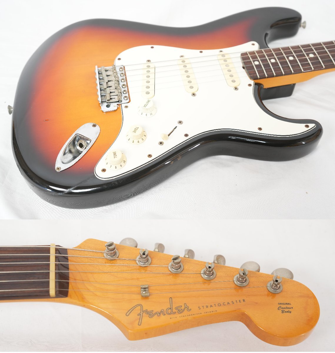 ★Fender Japan★ST62-53 3TS Stratocaster 1993-1994年製 フジゲン製 ストラトキャスター★_画像2